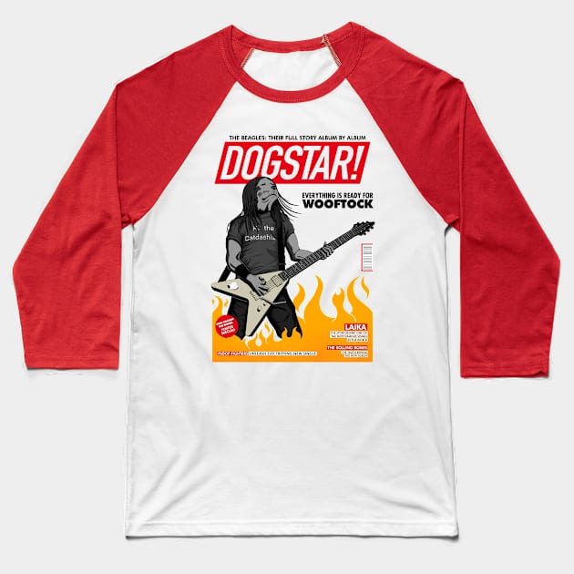 Dogstar The Magazine! Baseball T-Shirt by Sachpica